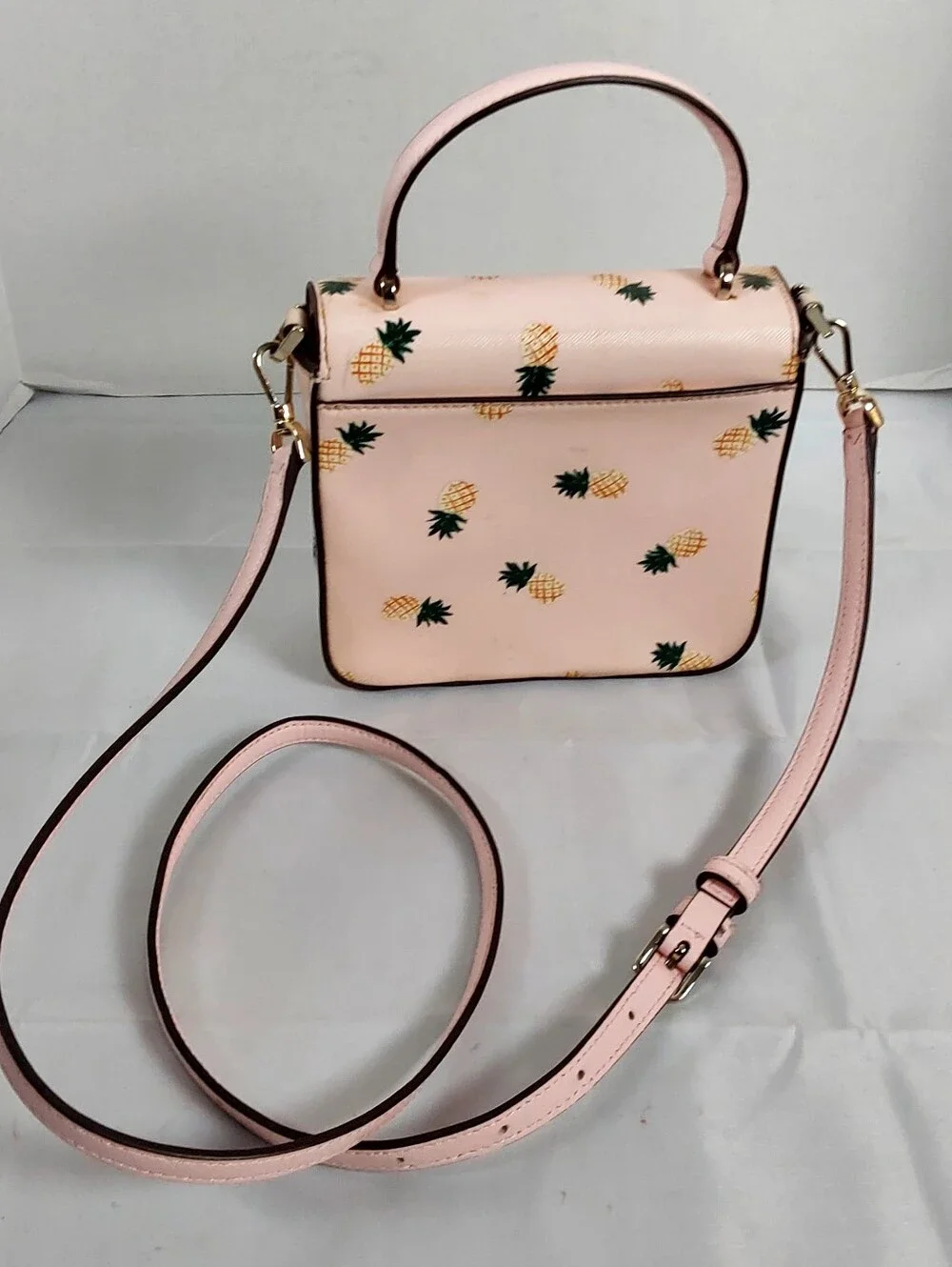 Kate Spade New York Staci Square Pineapple Printed  Bag